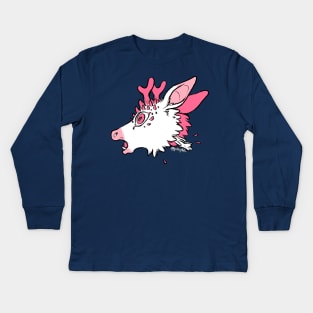 Demon Deer Kids Long Sleeve T-Shirt